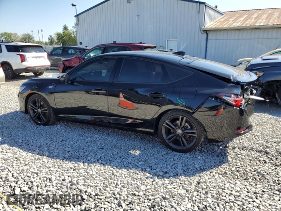 2023 Acura Integra w/A-Spec Package with VIN 19UDE4H35PA023580, listed as a Copart auction lot 74014034 with 23,062 mi miles and Salvage Title. Bid and sale history available at carsss.com. Image 2.