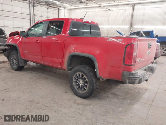 2018 Chevrolet Colorado 4WD ZR2 with VIN 1GCGTEEN6J1154778, listed as a IAAI auction lot 41191488 with 93,560 mi miles. Bid and sale history available at carsss.com. Image 3.