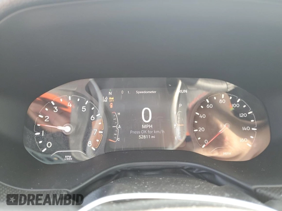 2023 Jeep Compass Trailhawk z VIN 3C4NJDDN1PT527851, wystawiony jako Copart lot #65566035 z przebiegiem 52 811 mil mil oraz Czysty tytuł • Clean title. Historia ofert i sprzedaży dostępna na DreamBid. Obrazek 9.