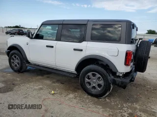 2024 Ford Bronco Big Bend z VIN 1FMDE7BH1RLA64327, wystawiony jako Copart lot #54401305 z przebiegiem 14 175 mil mil oraz Szkoda całkowita • Salvage title. Historia ofert i sprzedaży dostępna na DreamBid. Obrazek 2.