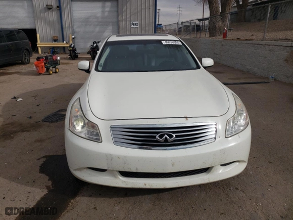 2008 Infiniti G35 Sedan Sport with VIN JNKBV61E88M220142, listed as a Copart auction lot 46836305 with 131,865 mi miles and Salvage Title. Bid and sale history available at carsss.com. Image 5.