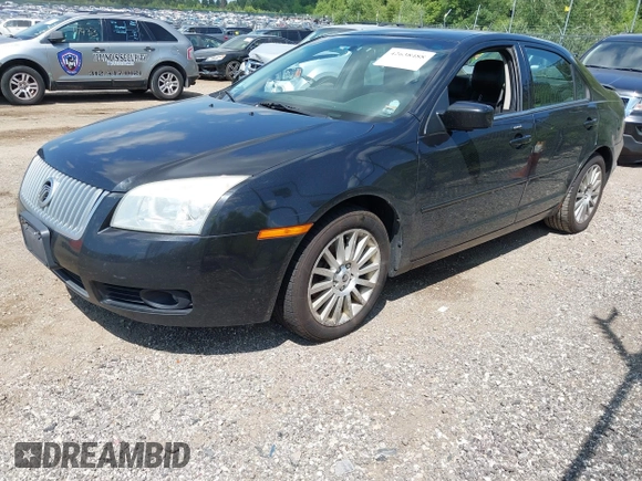 2009 Mercury Milan Premier with VIN 3MEHM02179R600636, listed as a IAAI auction lot 42638488 with 183,743 mi miles and . Bid and sale history available at DreamBid. Image 2.