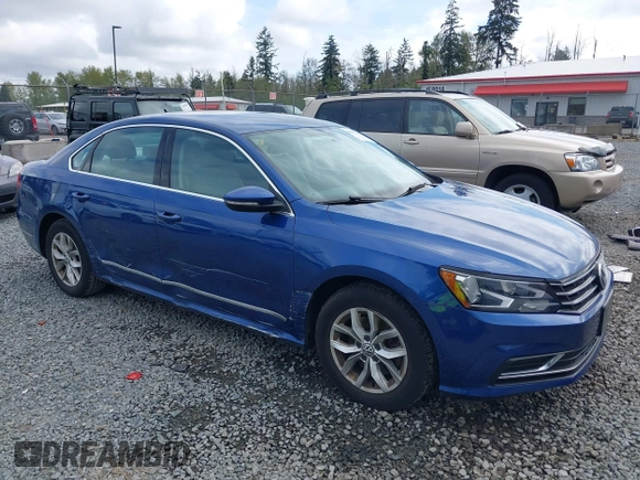 2016 Volkswagen Passat 1.8T S with VIN 1VWAT7A36GC003908, listed as a IAAI auction lot 42071997 with 94,970 mi miles. Bid and sale history available at carsss.com. Image 1.