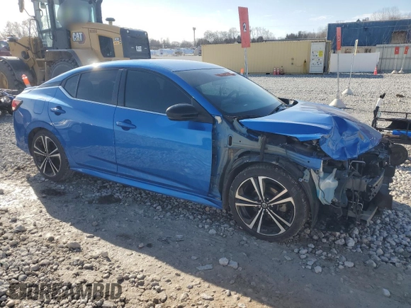 2021 Nissan Sentra SR with VIN 3N1AB8DV4MY230934, listed as a Copart auction lot 44444515 with 116,011 mi miles and Salvage Title. Bid and sale history available at DreamBid. Image 4.