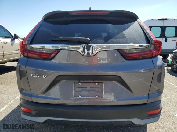 2020 Honda CR-V LX with VIN 7FARW1H26LE003528, listed as a Copart auction lot 49742115 with 77,677 mi miles and Salvage Title. Bid and sale history available at carsss.com. Image 6.