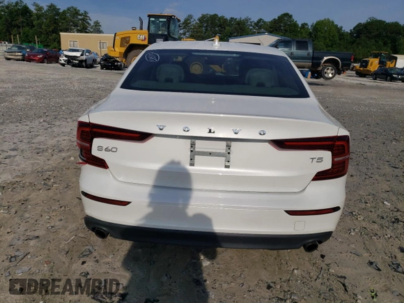 2019 Volvo S60 Momentum with VIN 7JR102FK2KG009996, listed as a Copart auction lot 63184683 with 62,701 mi miles. Bid and sale history available at carsss.com. Image 6.