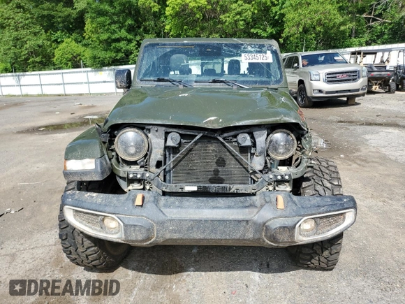 2024 Jeep Gladiator Sport S z VIN 1C6HJTAG5RL105858, wystawiony jako Copart lot #53345125 z przebiegiem 17 117 mil mil oraz Szkoda całkowita • Salvage title. Historia ofert i sprzedaży dostępna na DreamBid. Obrazek 5.