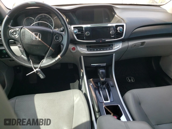 2015 Honda Accord EX-L с VIN 1HGCR2F81FA135536, выставлен на аукционе Copart как лот 55122795 с пробегом Не указан миль и Списание • Salvage title. История ставок и продаж доступна на DreamBid. Изображение 8.