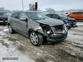 2012 Cadillac SRX Premium Collection with VIN 3GYFNFE30CS528551, listed as a Copart auction lot 45943985 with 137,453 mi miles and Salvage Title. Bid and sale history available at carsss.com. Image 12.