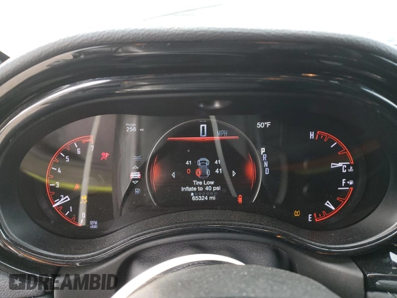 2023 Dodge Durango SXT Launch Edition with VIN 1C4RDJAG7PC617269, listed as a Copart auction lot 52991455 with 65,324 mi miles and Salvage title. Bid and sale history available at DreamBid. Image 9.