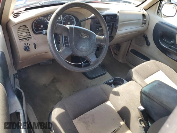 2005 Ford Ranger XLT with VIN 1FTYR44U75PA36246, listed as a Copart auction lot 46530025 with 187,055 mi miles and Clean Title. Bid and sale history available at DreamBid. Image 8.