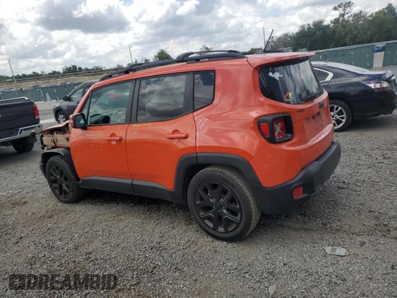 2017 Jeep Renegade Altitude с VIN ZACCJABB6HPE65984, выставлен на аукционе Copart как лот 55086095 с пробегом 109 727 миль миль и Списание • Salvage title. История ставок и продаж доступна на DreamBid. Изображение 2.