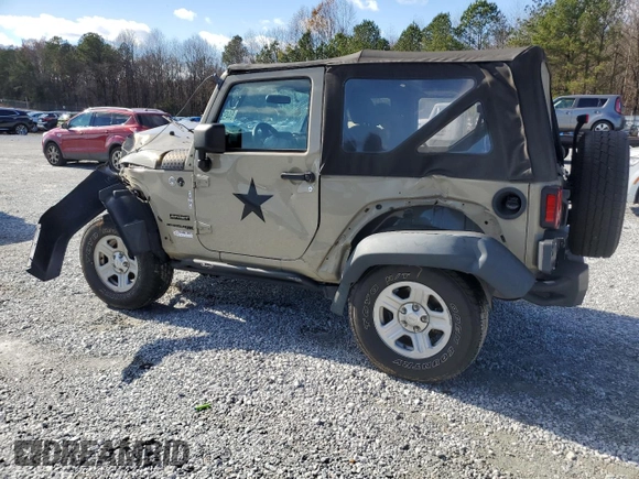 2018 Jeep Wrangler Willys Wheeler W with VIN 1C4AJWAG1JL800872, listed as a Copart auction lot 84492064 with 39,032 mi miles and Salvage title. Bid and sale history available at DreamBid. Image 2.