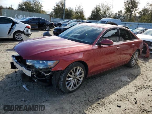 2014 Audi A6 Premium Plus with VIN WAUDFAFC6EN064364, listed as a Copart auction lot 88502305 with 156,134 mi miles and Salvage title. Bid and sale history available at DreamBid. Image 1.