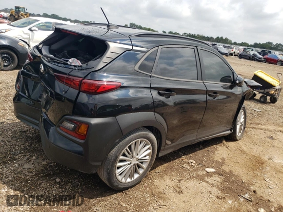 2020 Hyundai Kona SEL with VIN KM8K22AA7LU470072, listed as a Copart auction lot 65822584 with 18,043 mi miles and Salvage title. Bid and sale history available at DreamBid. Image 3.