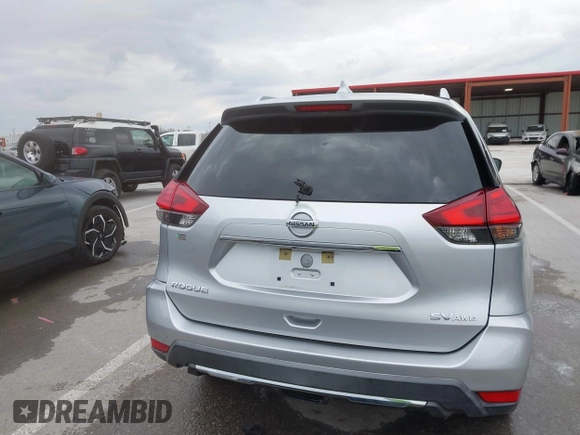 2017 Nissan Rogue SV with VIN KNMAT2MV1HP585073, listed as a IAAI auction lot 41173945 with 112,854 mi miles. Bid and sale history available at carsss.com. Image 16.