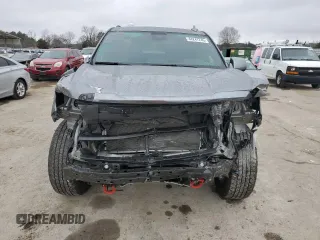 2023 GMC Yukon AT4 with VIN 1GKS2CKD1PR211836, listed as a Copart auction lot 44247245 with 21,756 mi miles and Salvage Title. Bid and sale history available at carsss.com. Image 5.