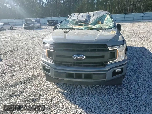 2020 Ford F-150 XL with VIN 1FTEX1CP1LKD36913, listed as a Copart auction lot 46080505 with 145,195 mi miles and Salvage title. Bid and sale history available at DreamBid. Image 10.
