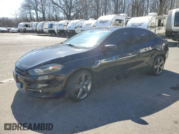 2015 Dodge Dart GT with VIN 1C3CDFEB2FD200494, listed as a Copart auction lot 48322975 with 151,587 mi miles and Salvage Title. Bid and sale history available at carsss.com. Image 1.
