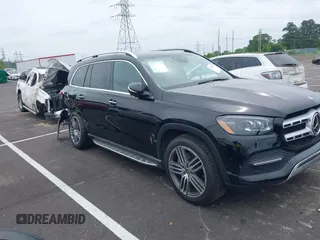 2021 Mercedes-Benz GLS 450 with VIN 4JGFF5KE7MA424253, listed as a IAAI auction lot 42254724 with 45,504 mi miles and . Bid and sale history available at DreamBid. Image 13.
