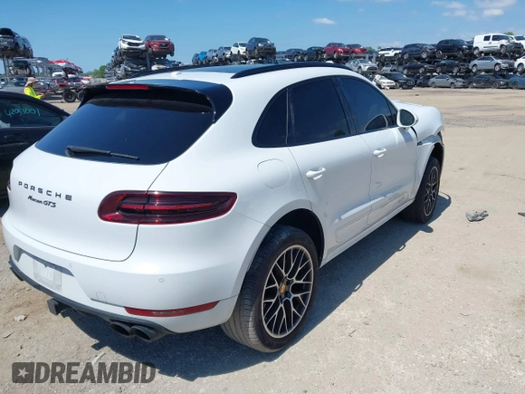 2017 Porsche Macan GTS with VIN WP1AG2A51HLB54747, listed as a IAAI auction lot 42038344 with 70,306 mi miles and . Bid and sale history available at carsss.com. Image 4.
