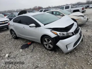 2018 Kia Forte LX with VIN 3KPFL4A72JE174343, listed as a Copart auction lot 82365594 with 128,306 mi miles and Salvage Title. Bid and sale history available at carsss.com. Image 4.