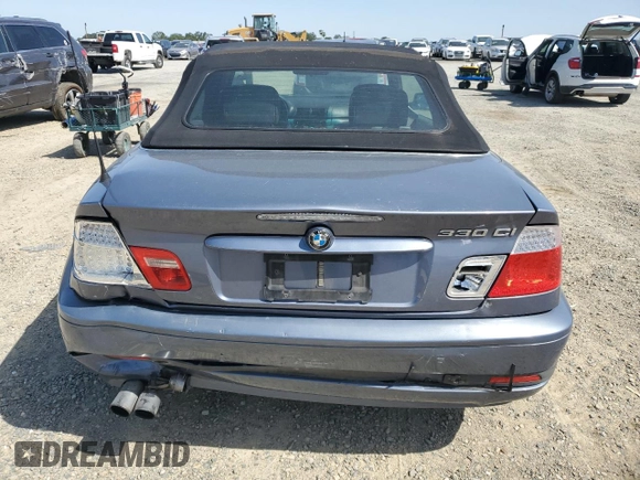 2004 BMW 3 Series 330Ci with VIN WBABW534X4PJ94968, listed as a Copart auction lot 57271985 with 210,414 mi miles and Salvage title. Bid and sale history available at DreamBid. Image 6.