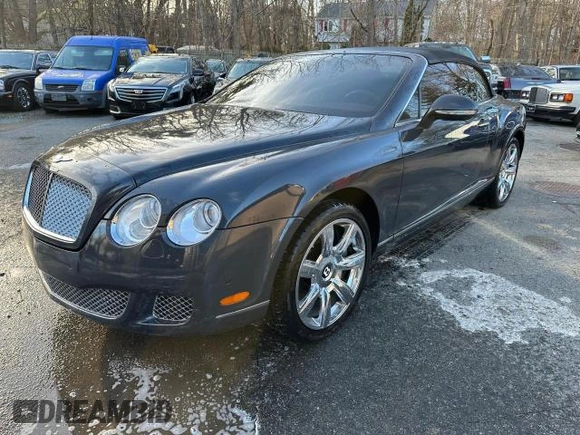 2010 Bentley Continental GT with VIN SCBDR3ZA9AC066604, listed as a Copart auction lot 43912115 with 59,156 mi miles and Clean Title. Bid and sale history available at DreamBid. Image 2.