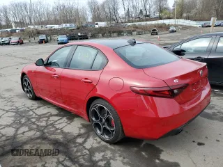 2022 Alfa Romeo Giulia Veloce with VIN ZARFANBN8N7658991, listed as a Copart auction lot 47503363 with 10,150 mi miles. Bid and sale history available at carsss.com. Image 2.