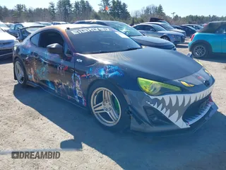 2013 Scion FR-S with VIN JF1ZNAA16D2729643, listed as a IAAI auction lot 41834700 with 242,224 mi miles. Bid and sale history available at carsss.com. Image 1.