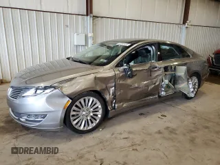 2016 Lincoln MKZ with VIN 3LN6L2JK8GR609193, listed as a Copart auction lot 63555455 with 92,757 mi miles and Salvage title. Bid and sale history available at DreamBid. Image 1.