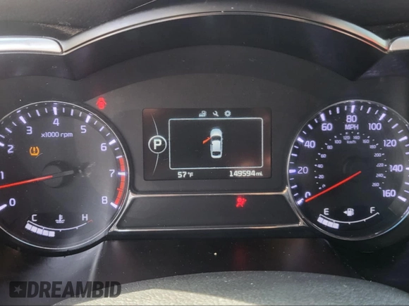 2014 Kia Optima SXL Turbo with VIN 5XXGR4A61EG286117, listed as a IAAI auction lot 42139134 with 149,594 mi miles and . Bid and sale history available at DreamBid. Image 6.
