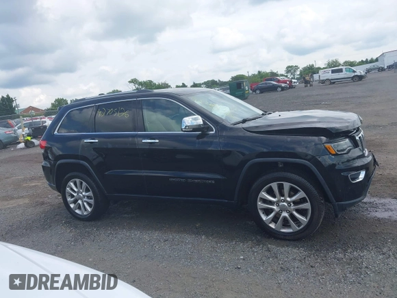 2017 Jeep Grand Cherokee Limited z VIN 1C4RJFBG2HC802920, wystawiony jako IAAI lot #42705126 z przebiegiem 161 489 mil mil oraz . Historia ofert i sprzedaży dostępna na DreamBid. Obrazek 13.