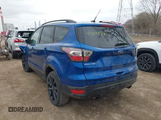 2017 Ford Escape SE with VIN 1FMCU0GD1HUC22489, listed as a IAAI auction lot 41844918 with 113,000 mi miles. Bid and sale history available at carsss.com. Image 3.