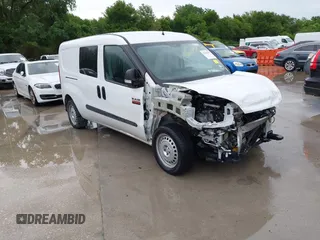 2022 Ram ProMaster City Cargo Tradesman with VIN ZFBHRFAB9N6Y61258, listed as a IAAI auction lot 42105399 with 16,106 mi miles. Bid and sale history available at carsss.com. Image 1.