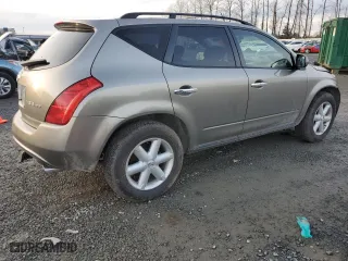 2004 Nissan Murano SL with VIN JN8AZ08W34W338969, listed as a Copart auction lot 84219634 with 0 mi miles and Salvage Title. Bid and sale history available at carsss.com. Image 3.