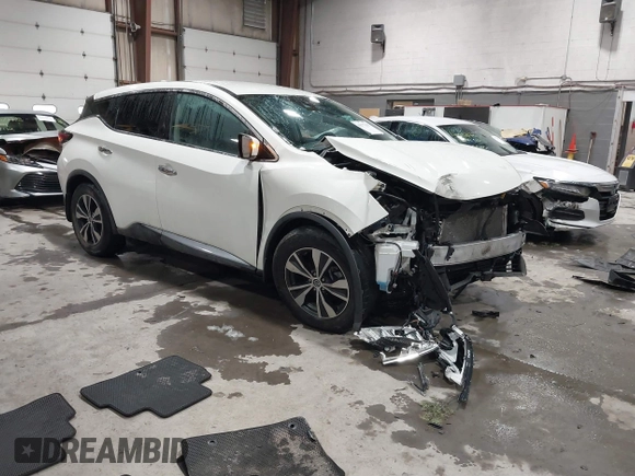 2020 Nissan Murano S with VIN 5N1AZ2ASXLN152232, listed as a IAAI auction lot 41577113 with 108,895 mi miles and . Bid and sale history available at DreamBid. Image 1.