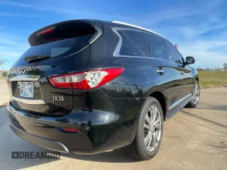 2013 Infiniti JX35 with VIN 5N1AL0MN2DC326710, listed as a Copart auction lot 80642574 with 174,686 mi miles and Clean Title. Bid and sale history available at carsss.com. Image 4.