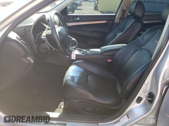 2013 Infiniti G37 Journey with VIN JN1CV6AP9DM718662, listed as a Copart auction lot 59592975 with 165,697 mi miles and Salvage title. Bid and sale history available at DreamBid. Image 7.