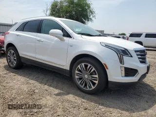 2017 Cadillac XT5 Premium Luxury AWD with VIN 1GYKNERS0HZ283738, listed as a Copart auction lot 51661985 with Not provided miles and Salvage title. Bid and sale history available at DreamBid. Image 4.
