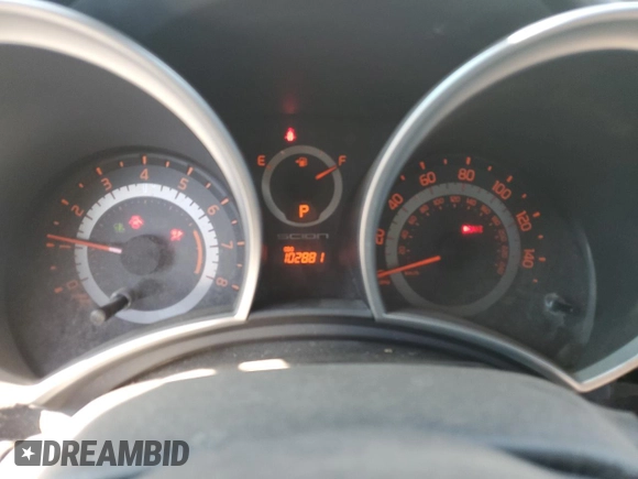 2016 Scion tC with VIN JTKJF5C77GJ024687, listed as a Copart auction lot 45540105 with 102,881 mi miles and Salvage Title. Bid and sale history available at carsss.com. Image 9.