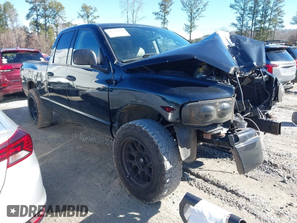 2004 Dodge 1500 SLT with VIN 1D7HA18D64S753335, listed as a IAAI auction lot 41572106 with 135,891 mi miles. Bid and sale history available at carsss.com. Image 1.
