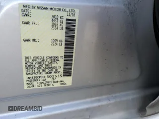 2017 Nissan LEAF SL with VIN 1N4BZ0CP9HC301535, listed as a Copart auction lot 69653102 with 45,195 mi miles. Bid and sale history available at carsss.com. Image 12.
