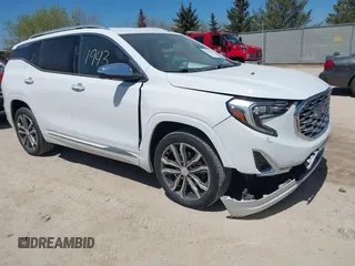 2019 GMC Terrain Denali with VIN 3GKALSEX4KL151396, listed as a IAAI auction lot 42221943 with 101,767 mi miles and . Bid and sale history available at DreamBid. Image 1.