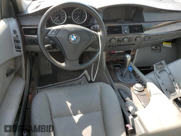 2005 BMW 5 Series 530i with VIN WBANA73555CR60078, listed as a Copart auction lot 61430145 with 87,725 mi miles and Clean title. Bid and sale history available at DreamBid. Image 8.