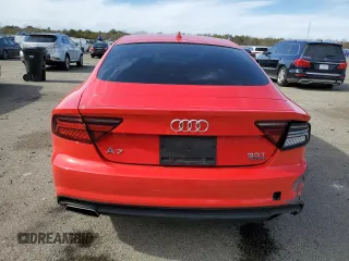 2017 Audi A7 Premium Plus with VIN WAUW3AFC1HN004451, listed as a Copart auction lot 44163335 with 97,191 mi miles and Salvage Title. Bid and sale history available at carsss.com. Image 6.