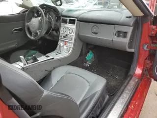 2004 Chrysler Crossfire z VIN 1C3AN69L54X005704, wystawiony jako Copart lot #58487215 z przebiegiem 120 423 mil mil oraz Czysty tytuł • Clean title. Historia ofert i sprzedaży dostępna na DreamBid. Obrazek 8.