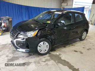 2024 Mitsubishi Mirage ES with VIN ML32AUHJXRH002284, listed as a Copart auction lot 57757245 with 11,943 mi miles and Salvage title. Bid and sale history available at DreamBid. Image 1.
