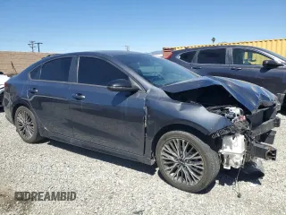2022 Kia Forte GT-Line with VIN 3KPF54AD5NE490664, listed as a Copart auction lot 49720895 with 36,521 mi miles and Salvage Title. Bid and sale history available at carsss.com. Image 4.