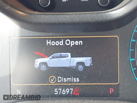 2019 GMC Canyon 2WD SLE with VIN 1GTG5CEN5K1209642, listed as a IAAI auction lot 41493593 with 57,697 mi miles. Bid and sale history available at carsss.com. Image 15.